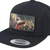 Best Ho-Ho-Hats Santa Claus All In X-mas Party Black Snapback -