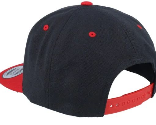 Snapback-Ho-Ho-Hats Santa Claus Going For A Ride Black/Red Snapback -