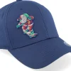 Fashion Ho-Ho-Hats Santa Skate Christmas Xmas Navy Flexfit - Iconic