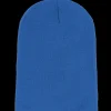 Best Beechfield Sapphire Blue Long Blank Beanie -