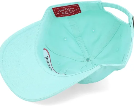 Dad Cap-American Needle Saugus Speedway Washed Slouch Seafoam Dad Cap -