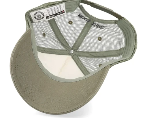 New Element Sbxe Mesh Cap White/Oil Green Trucker -