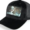 Velvet Caps-Scenes Scara Doll Velvet Black/Black A-frame Trucker -