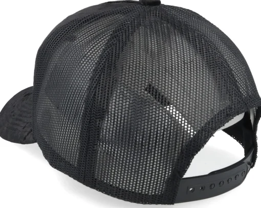 Velvet Caps-Scenes Scara Doll Velvet Black/Black A-frame Trucker -