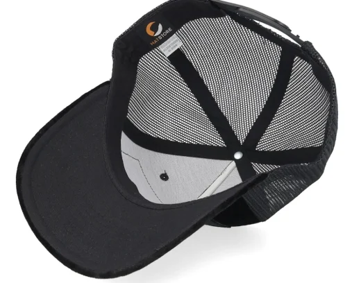 Velvet Caps-Scenes Scara Doll Velvet Black/Black A-frame Trucker -