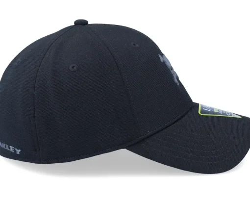 Best Oakley Scatter Skull Ff Hat Blackout Flexfit -