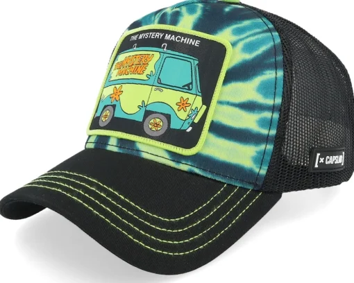 Trucker-Capslab Scooby Doo The Mystery Machine Black/Multicolor A-Frame Trucker -