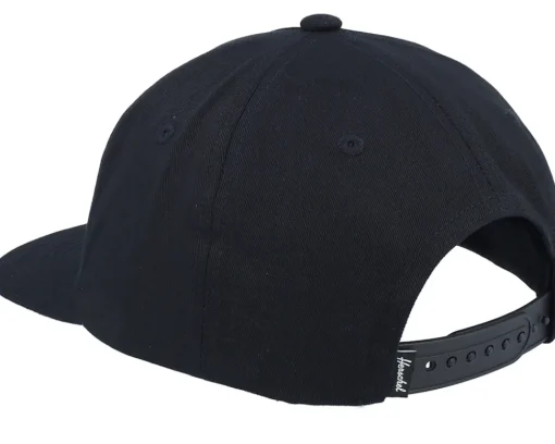 Sale Herschel Scout Globe Tripping Cap Black/Nirvana Snapback -