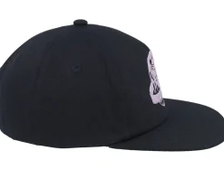 Sale Herschel Scout Globe Tripping Cap Black/Nirvana Snapback -