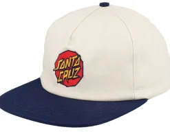 New Santa Cruz Scratched Dot Calico/Deep Cobalt Snapback -