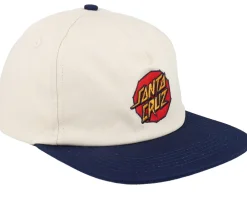 New Santa Cruz Scratched Dot Calico/Deep Cobalt Snapback -