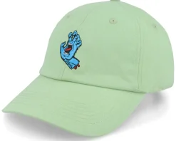 Hot Santa Cruz Screaming Mini Hand Cap Apple Mint Dad Cap -