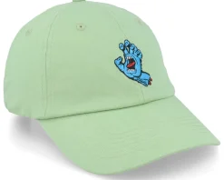 Hot Santa Cruz Screaming Mini Hand Cap Apple Mint Dad Cap -
