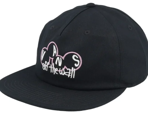 Outlet Vans Scuttle Low Unstructured Snapback - Black