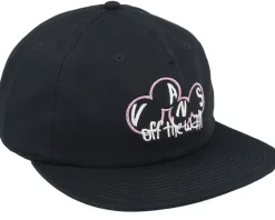 Outlet Vans Scuttle Low Unstructured Snapback - Black