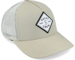 Trucker-Salty Crew Sea Line Retro Tan/Ivory Trucker -