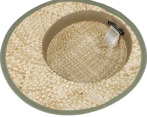 Sale Seeberger 100% Seagras Cap Natural/Khaki Cloche -