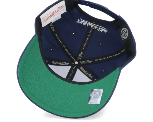 Sale Mitchell & Ness Seattle Kraken Team Ground 2.0 Pro Navy Adjustable -