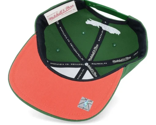Snapback-Mitchell & Ness Seattle Supersonics Dead Remix Deadstock Snapback - Green