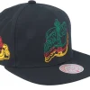 Sale Mitchell & Ness Seattle Supersonics Drop It Hwc Snapback - Black