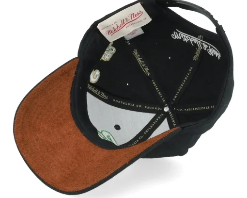 Adjustable-Mitchell & Ness Seattle Supersonics Icon Grail Pro Black Adjustable -