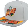 Snapback-Mitchell & Ness Seattle Supersonics Munch Time Hwc Snapback - Grey