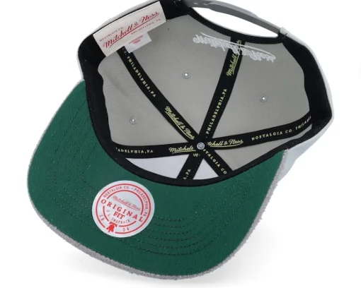 Snapback-Mitchell & Ness Seattle Supersonics Munch Time Hwc Snapback - Grey