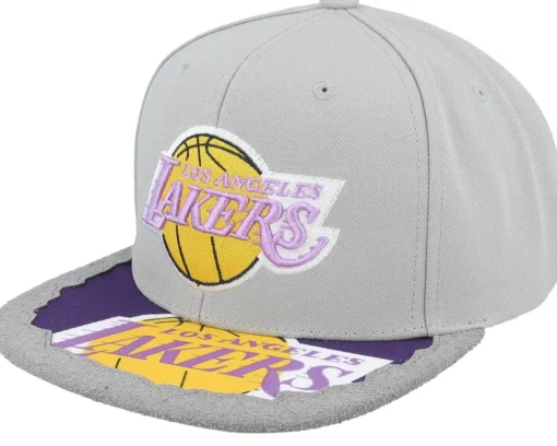 Snapback-Mitchell & Ness Seattle Supersonics Munch Time Hwc Snapback - Grey