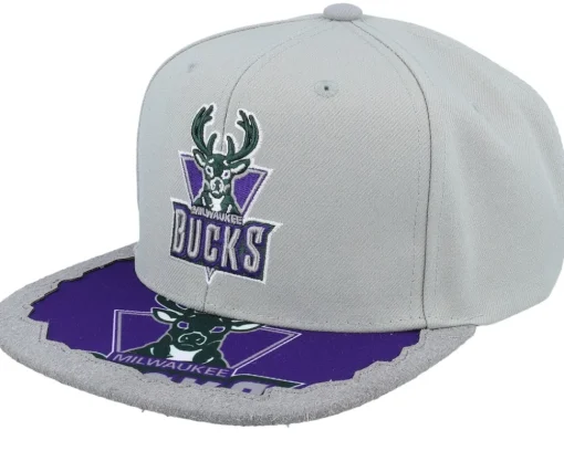 Snapback-Mitchell & Ness Seattle Supersonics Munch Time Hwc Snapback - Grey