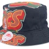 Outlet Mitchell & Ness Seattle Supersonics NBA Cut Up Black Bucket -