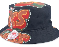 Outlet Mitchell & Ness Seattle Supersonics NBA Cut Up Black Bucket -