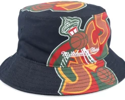 Outlet Mitchell & Ness Seattle Supersonics NBA Cut Up Black Bucket -