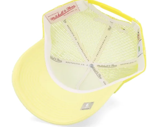 Trucker-Mitchell & Ness Seattle Supersonics Nba Pastel Yellow Trucker -
