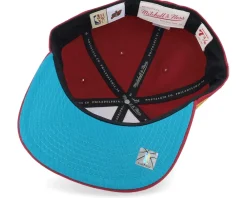 Fitted-Mitchell & Ness Seattle Supersonics Northern Lights Cardinal Fitted - Red