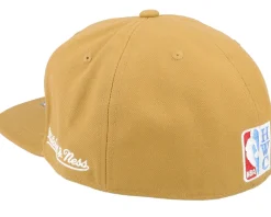 Sale Mitchell & Ness Seattle Supersonics Sand And Sky Tan Fitted - Beige