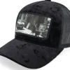 Trucker-Calza Pennello Secret Agent And Car Velvet A-Frame Trucker - Black