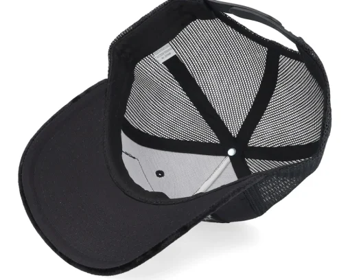 Trucker-Calza Pennello Secret Agent And Car Velvet A-Frame Trucker - Black