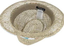 Trilby Hats-Seeberger Seegras Natural Trilby -