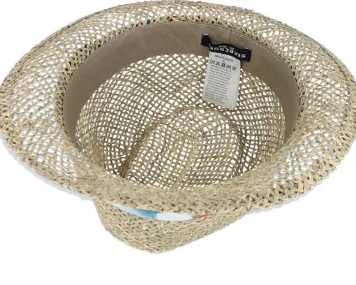 Trilby Hats-Seeberger Seegras Natural Trilby -