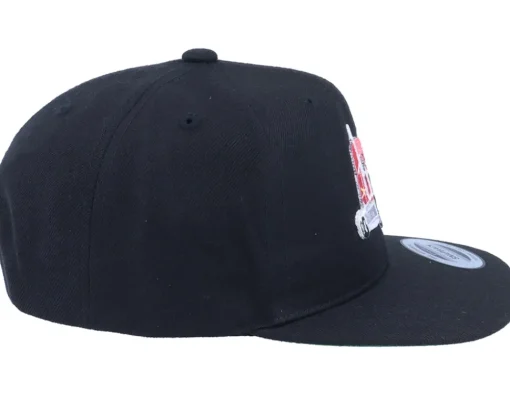 Motor-Kiddo Cap Semi Truck Black Snapback -