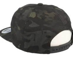 Snapback-Army Head Sergeant Major Insignia Side Panel Multicam Black Snapback -