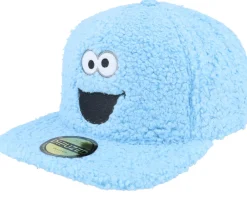 Snapback-Difuzed Sesame Street Cookie Monster Blue Strapback -
