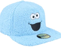 Snapback-Difuzed Sesame Street Cookie Monster Blue Strapback -