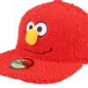 Snapback-Difuzed Sesame Street Elmo Plush Red Strapback -
