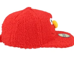 Snapback-Difuzed Sesame Street Elmo Plush Red Strapback -