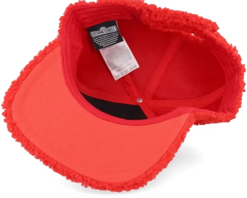 Snapback-Difuzed Sesame Street Elmo Plush Red Strapback -