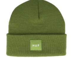 Fashion HUF Set Box Beanie Pesto Cuff -