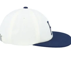 Snapback-HUF Set Classic H 6 Panel Hat Linen/Navy Strapback - White