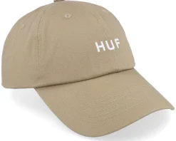Dad Cap-HUF Set Cv 6 Panel Hat Biscuit Dad Cap -