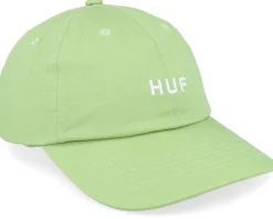 Dad Cap-HUF Set Og Cv 6 Panel Hat Pistachio Dad Cap - Green